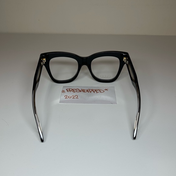 NWT GUCCI WOMENS GLASSES GG10820 BLACK WITH CASE AND LENS CLOTH - Picture 9 of 16